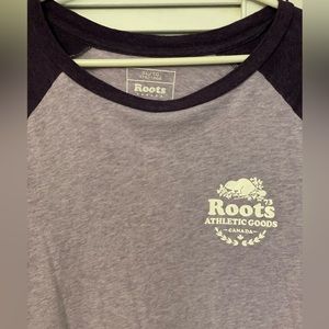 Roots Women's Purple Raglan Top